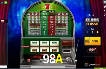 98A cadastro — tela de formulário no app oficial
