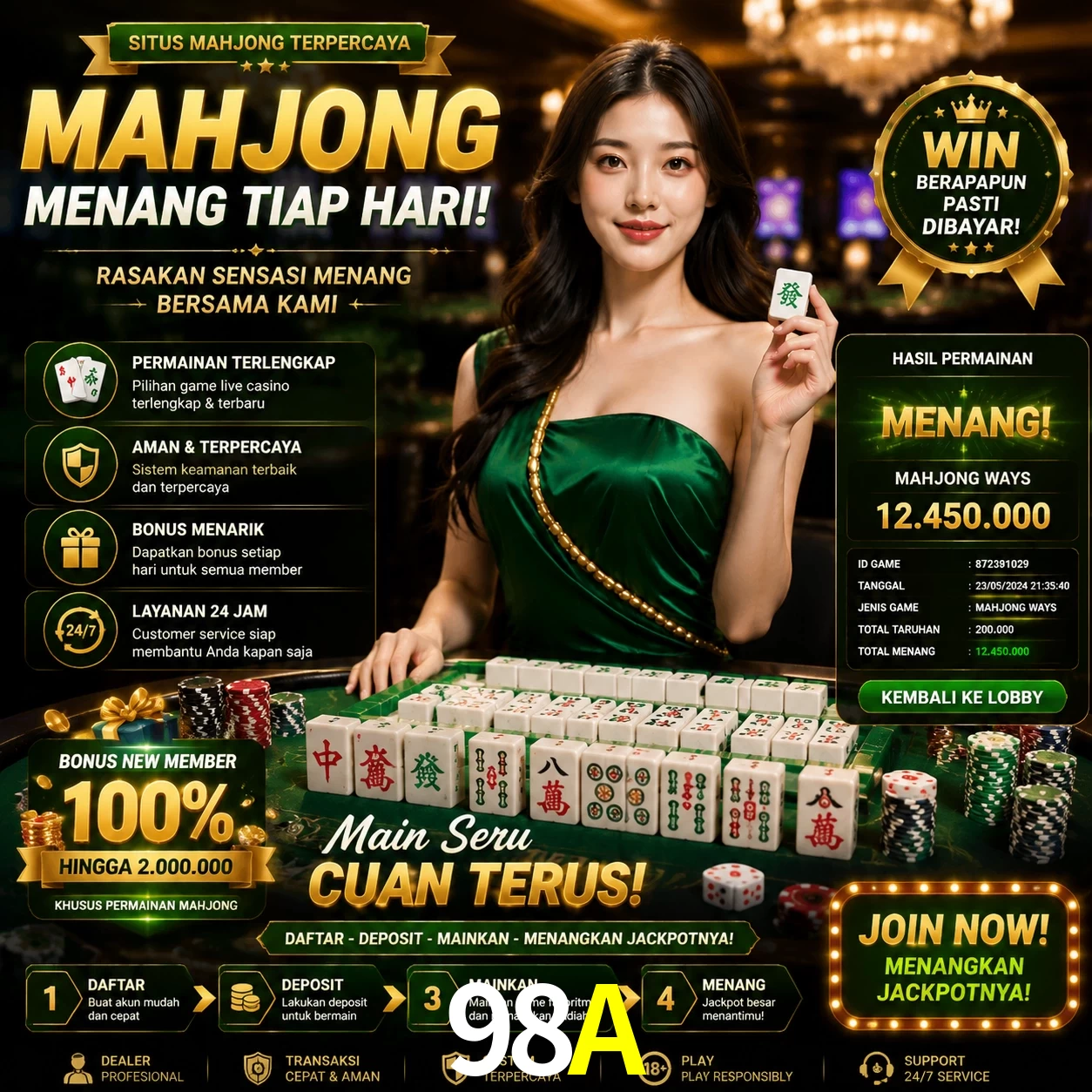 Cashback VIP 98A - reembolso semanal